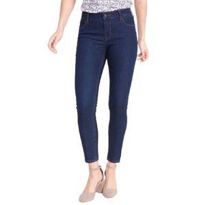 Old Navy Mid-Rise Super Skinny Jeans – Dark Wash, Size 6
